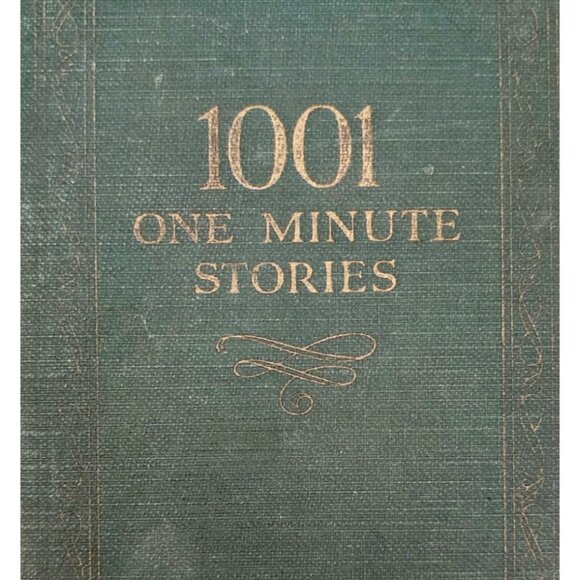1927 1001 One Minute Stories 1st Edition H.S Chapman HC Book Antique F21 - Picture 1 of 8